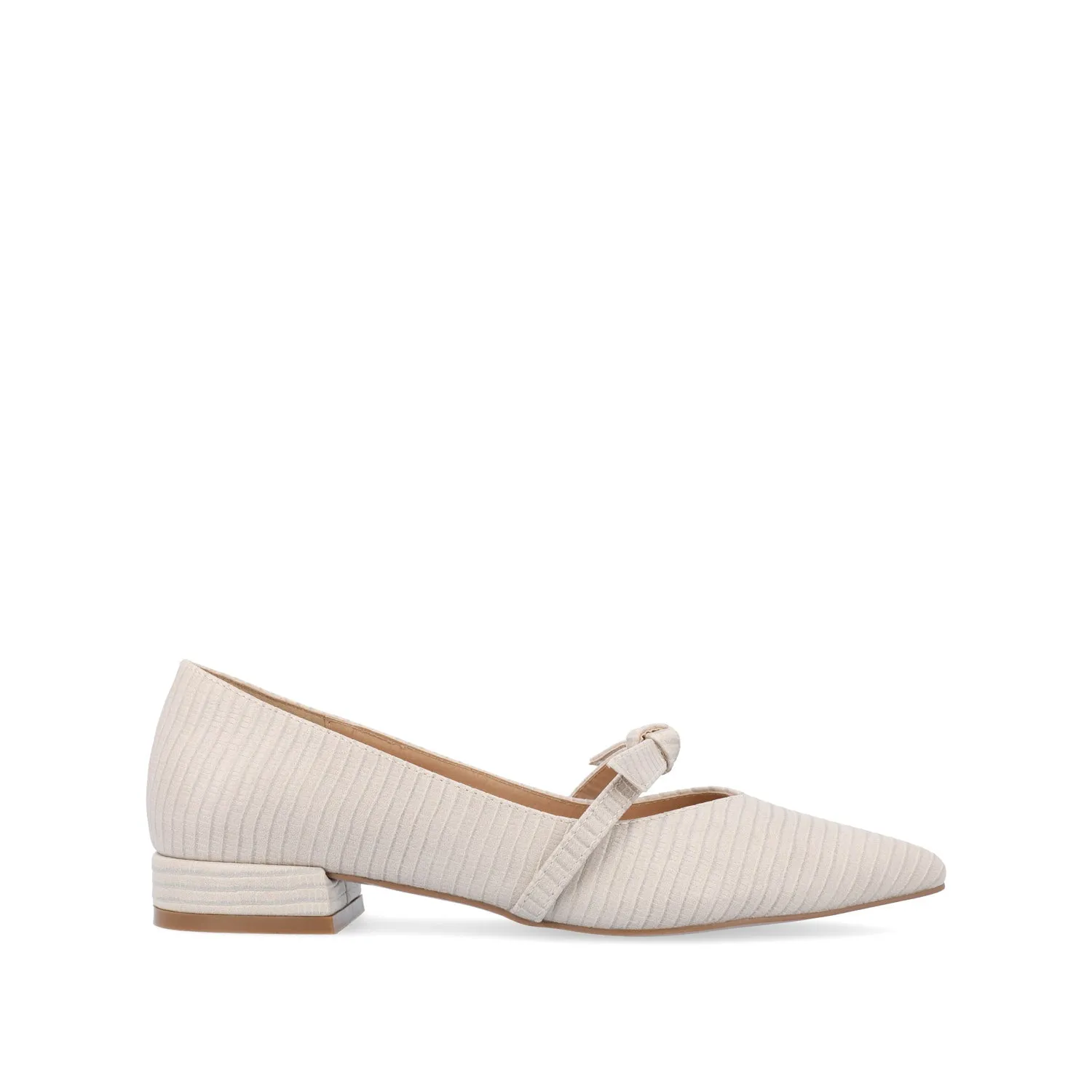 CAIT BALLET FLATS IN FAUX LIZARD