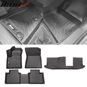 Car Floor Mat for 2022-2024 Mitsubishi Outlander All Weather 3D TPE