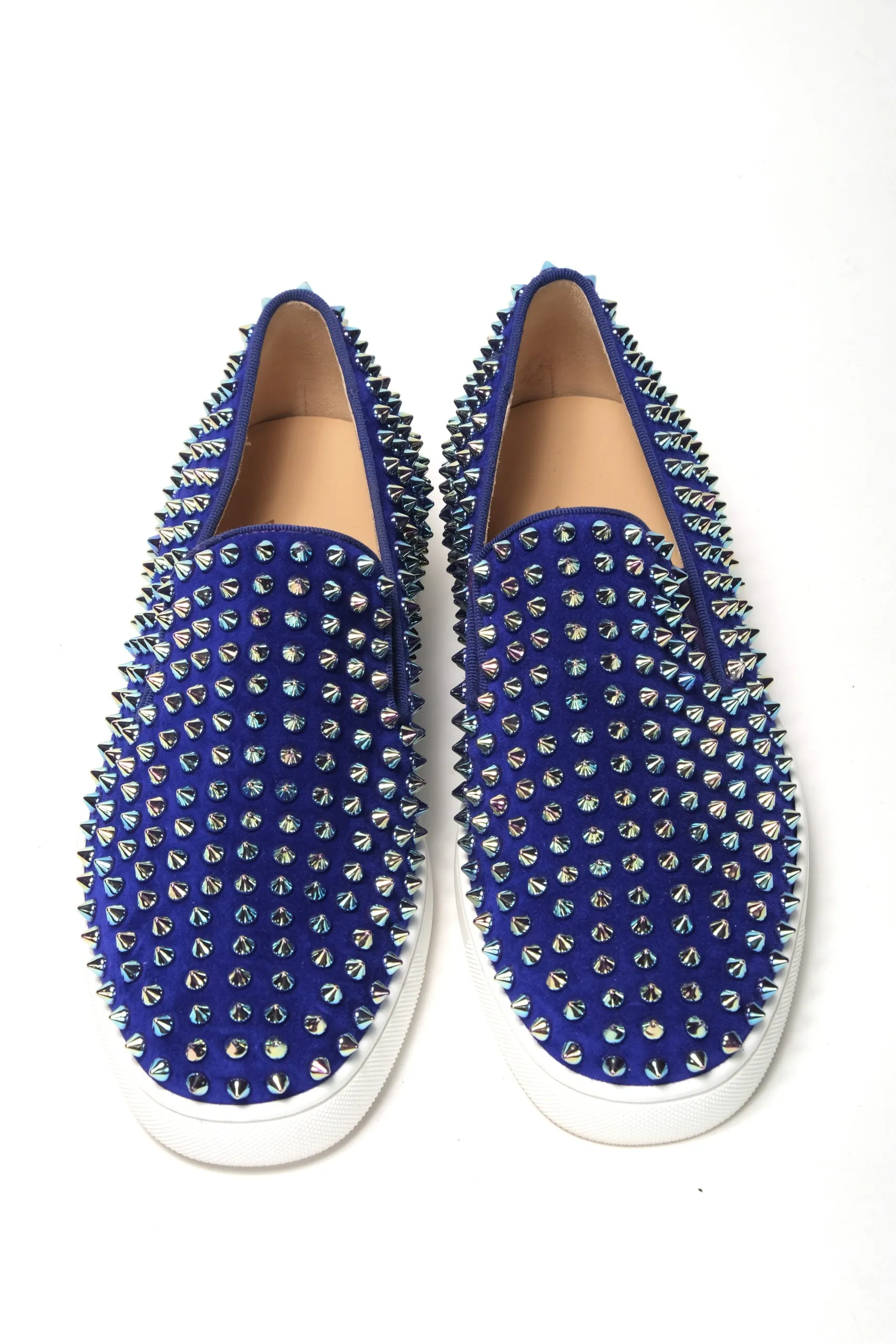 Christian Louboutin Rollerboat Flat Vea Electric Blue Sneaker