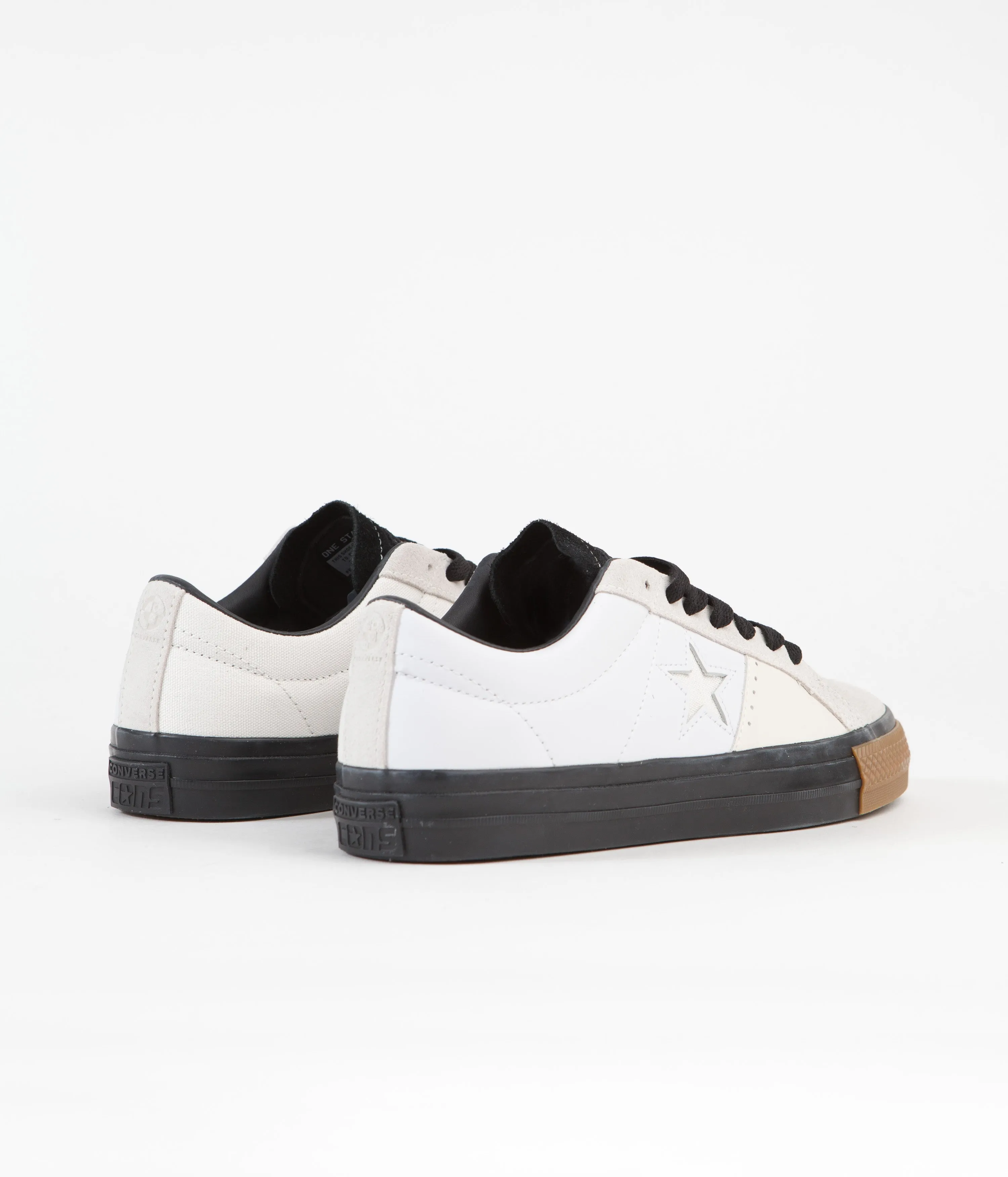 Converse x Carhartt One Star Ox Shoes - White / Black / Gum Honey