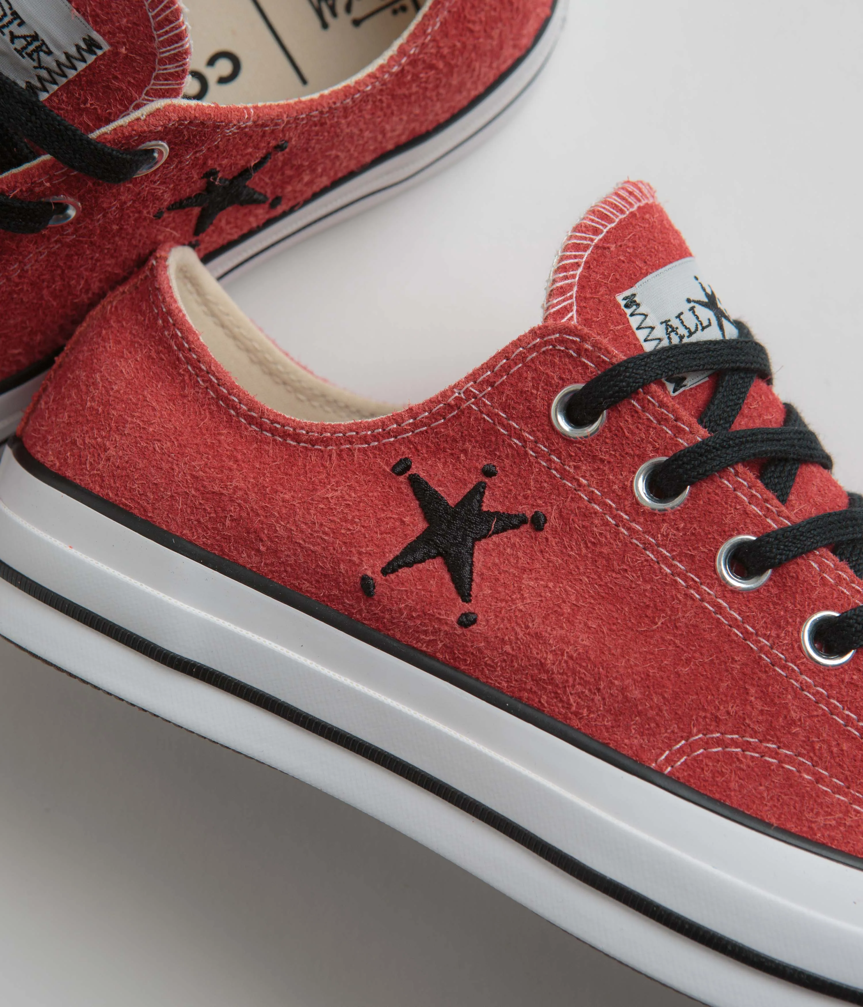 Converse x Stussy Chuck 70 Ox Shoes - Poppy Red