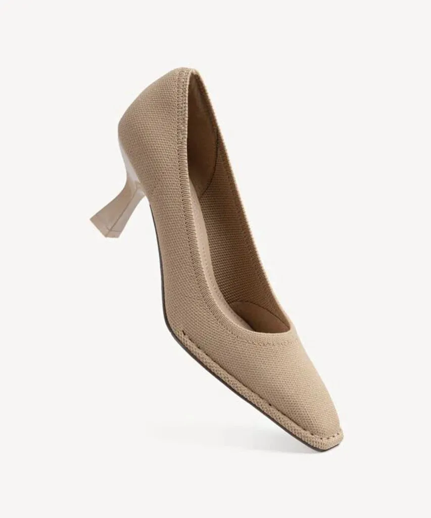 Cosy Island CommuteEase Solid Color Stiletto Pumps - Size 7