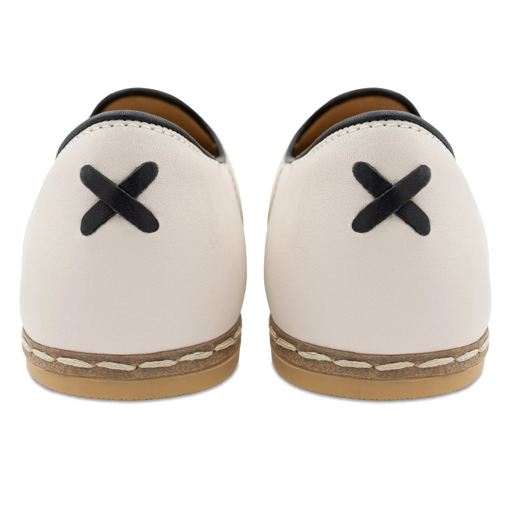 Cream Slip-On
