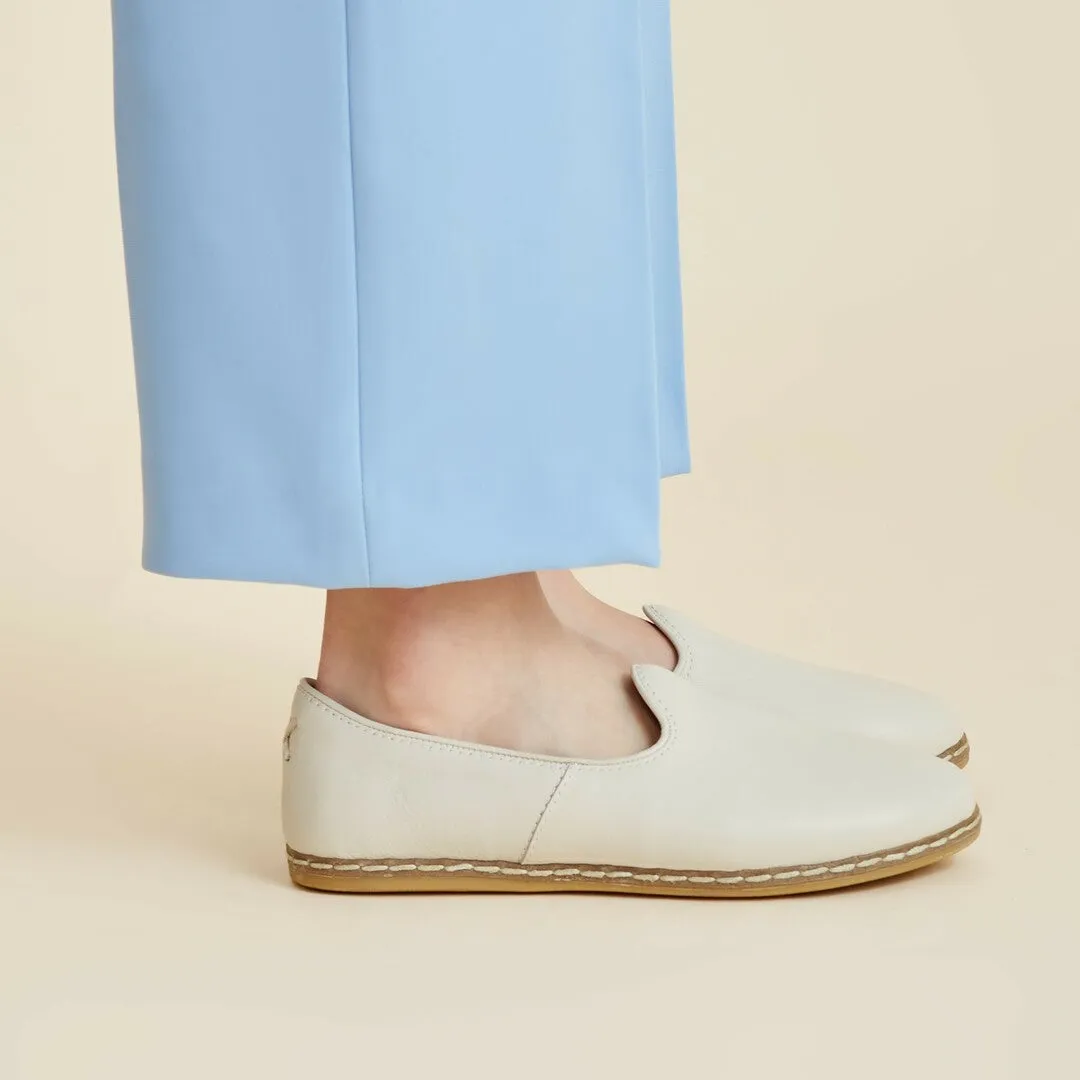 Cream Slip-On