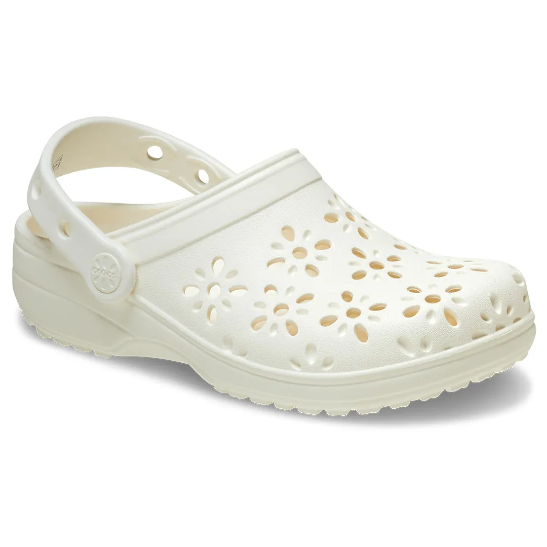 Crocs - Classic Floral Cutout Clog