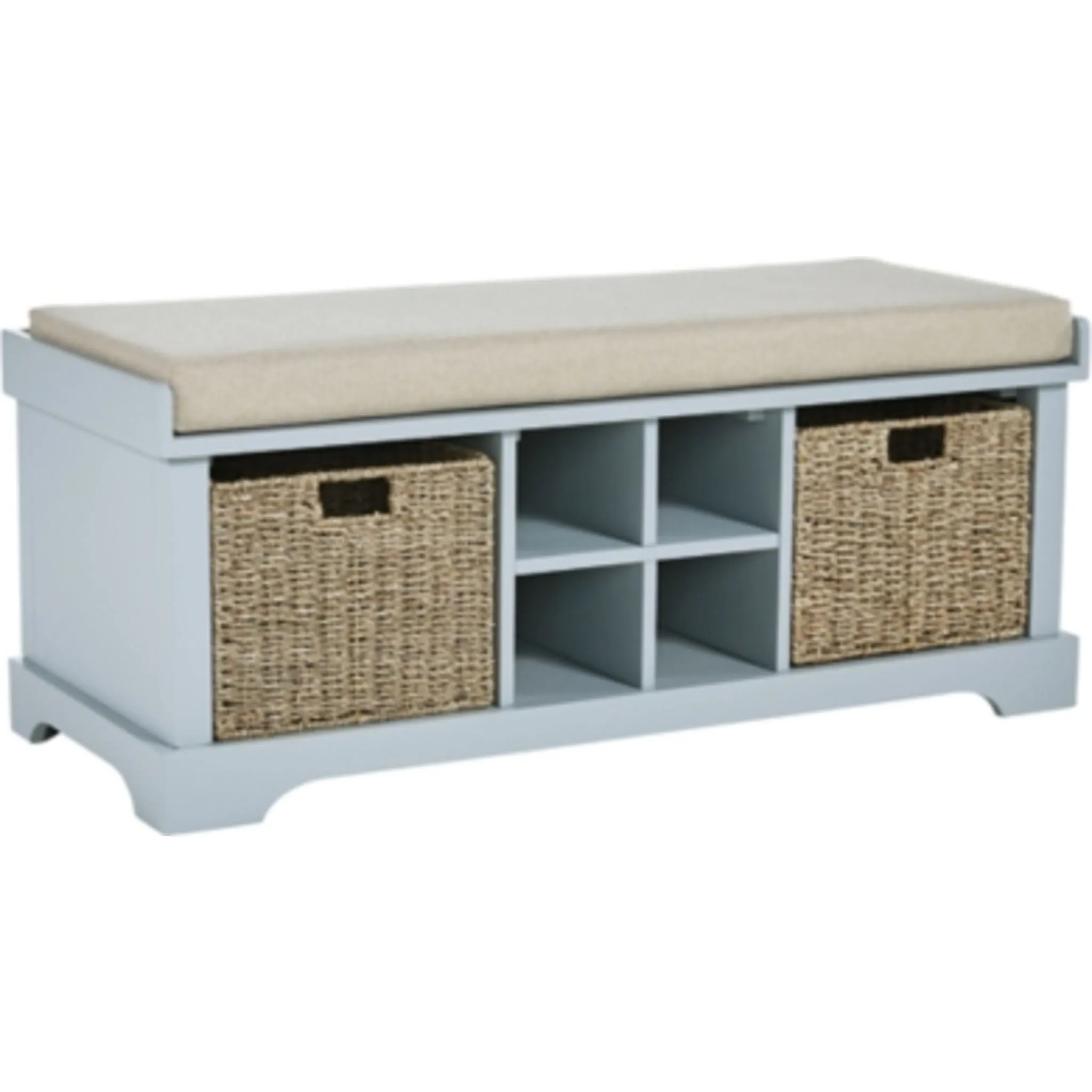 Dowdy Storage Bench - Gray