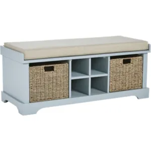 Dowdy Storage Bench - Gray