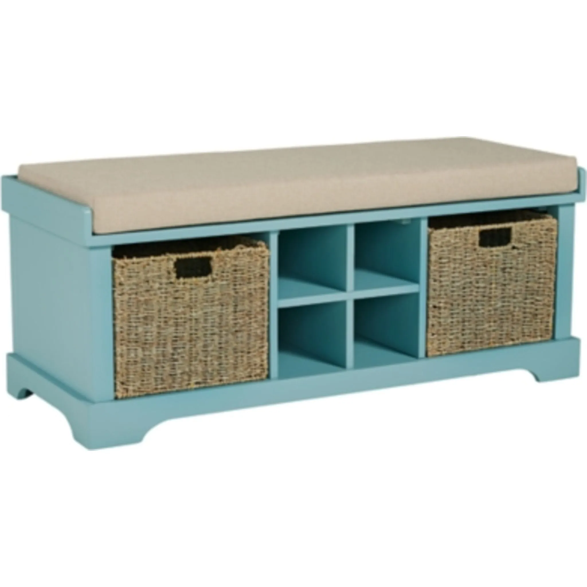 Dowdy Storage Bench - Teal