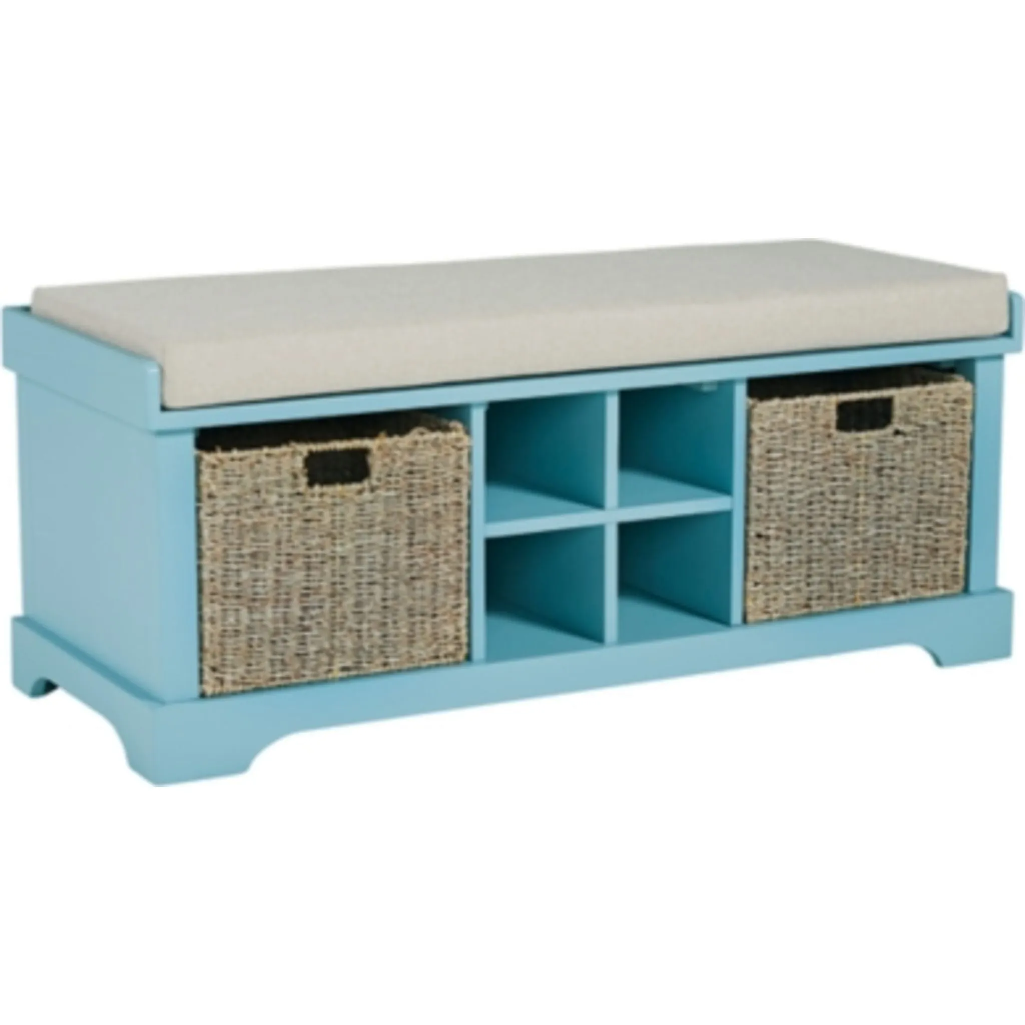 Dowdy Storage Bench - Teal