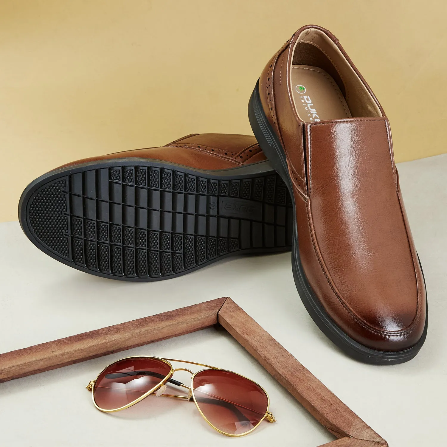 Duke Men Formal Slip On Shoes (FWOL5038)