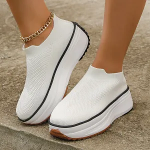 Fashion Thick-soled Ankle Boots Women Casual