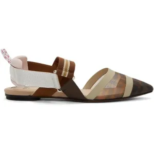 Fendi Multicolor 'Forever Fendi' ColibrÃ¬ Ballerina Flats
