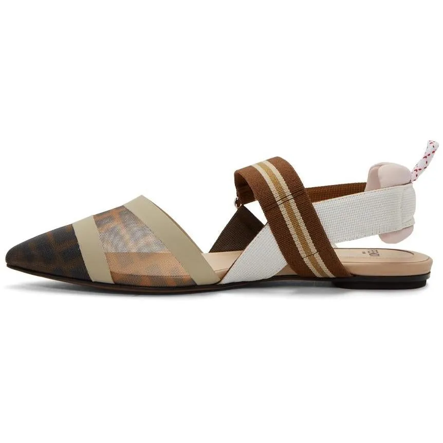Fendi Multicolor 'Forever Fendi' ColibrÃ¬ Ballerina Flats