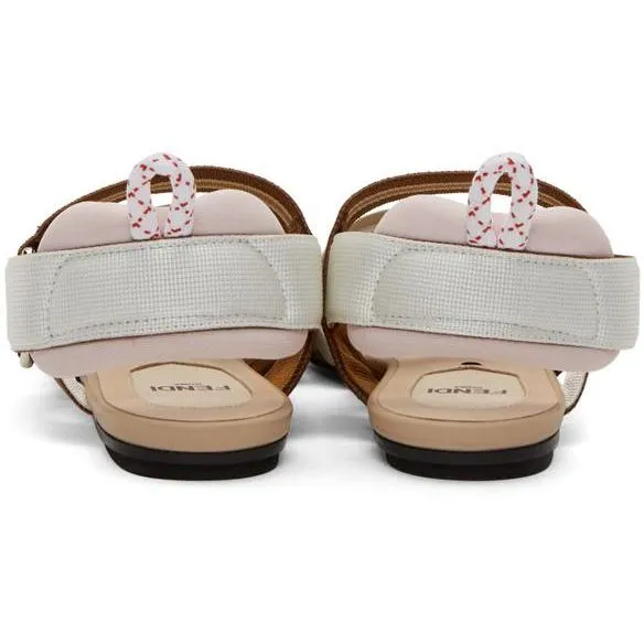 Fendi Multicolor 'Forever Fendi' ColibrÃ¬ Ballerina Flats