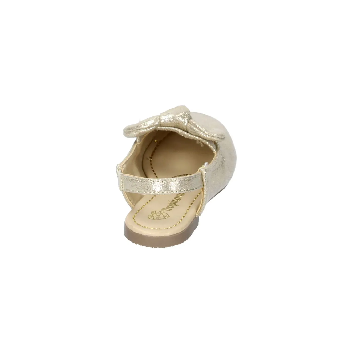 Flats Tropicana Dorado para Niña [TRO1016]