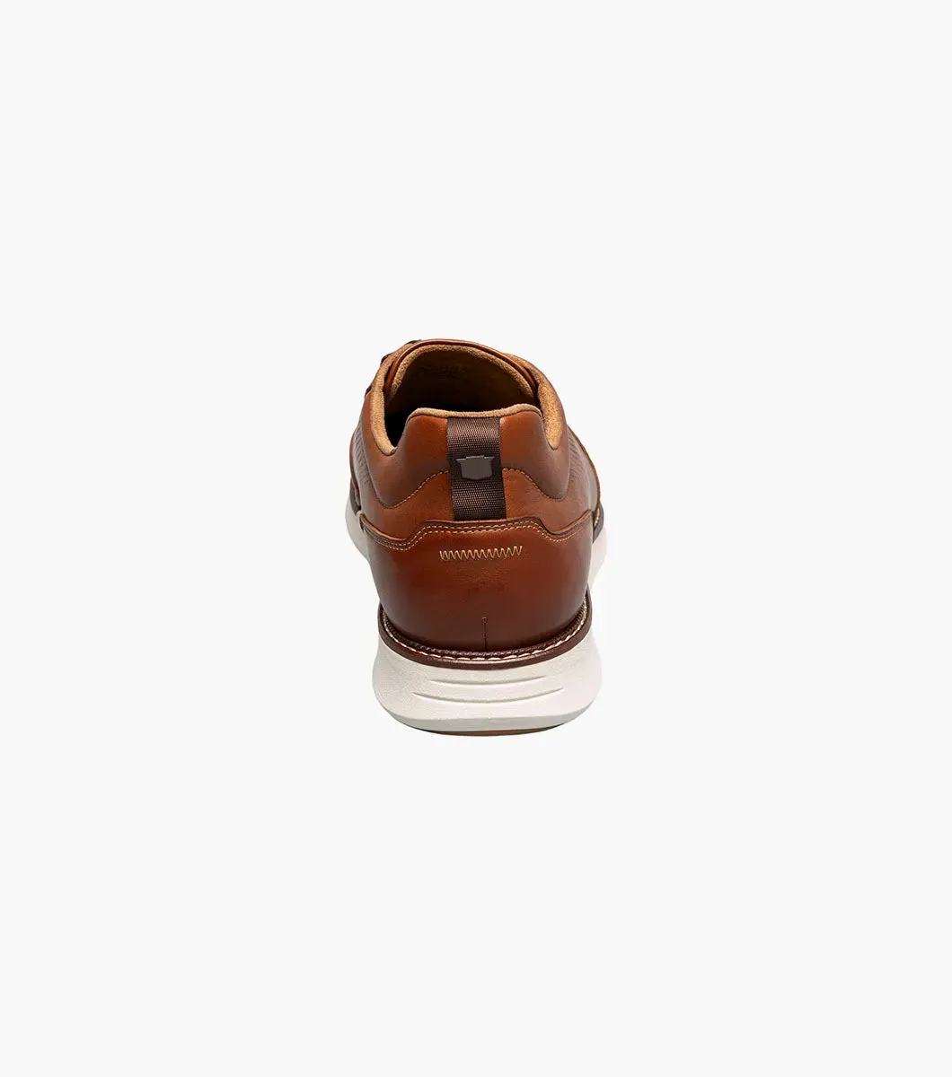 Florsheim Men's Lauch Elastic Lace Slip On Shoes Cognac