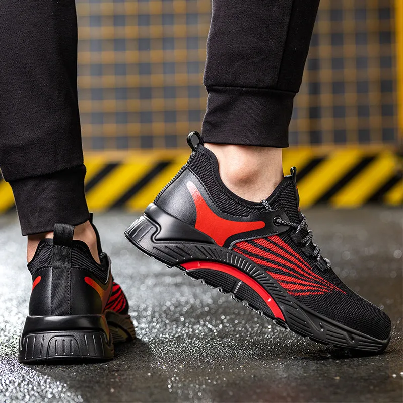 Fly Weave Tennis Safety Shoes for Men (JB-661)