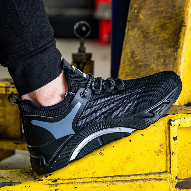 Fly Weave Tennis Safety Shoes for Men (JB-661)