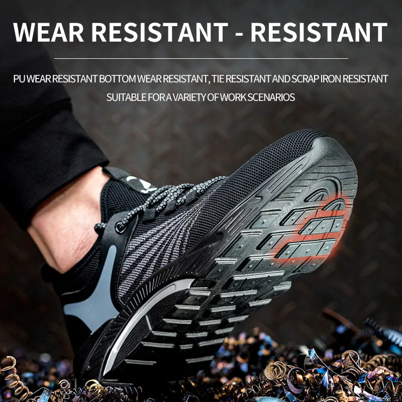 Fly Weave Tennis Safety Shoes for Men (JB-661)