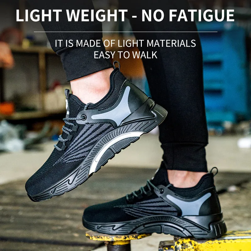 Fly Weave Tennis Safety Shoes for Men (JB-661)