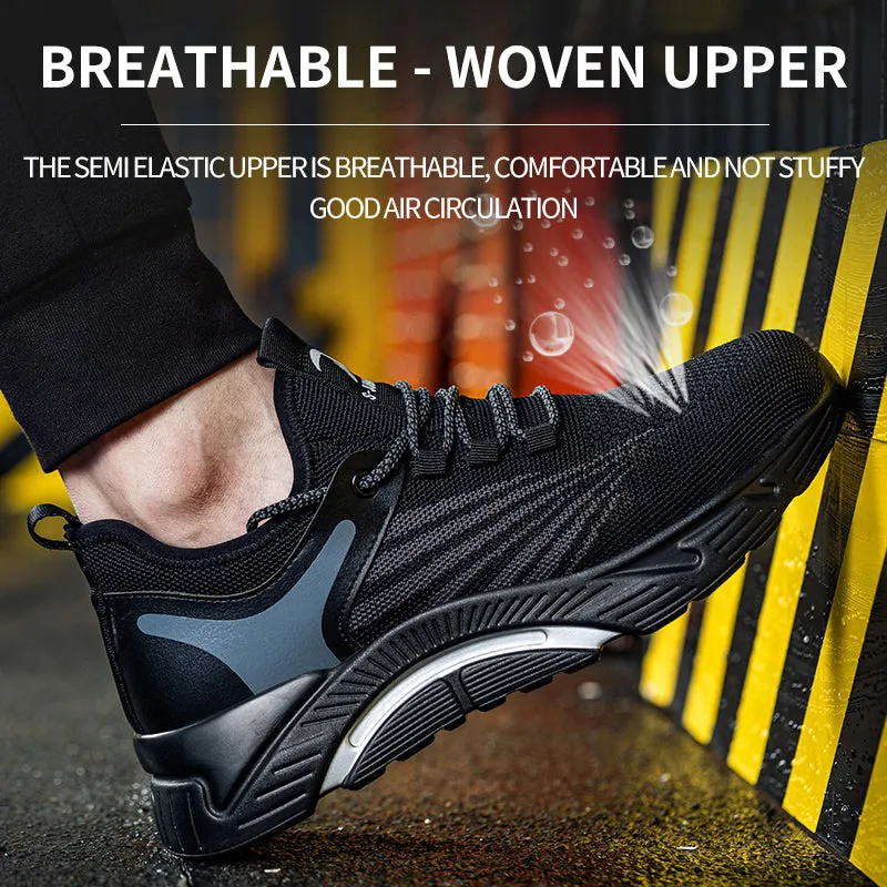 Fly Weave Tennis Safety Shoes for Men (JB-661)