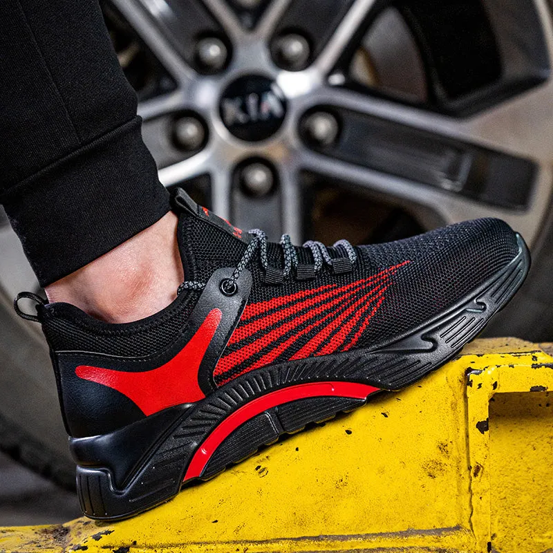 Fly Weave Tennis Safety Shoes for Men (JB-661)