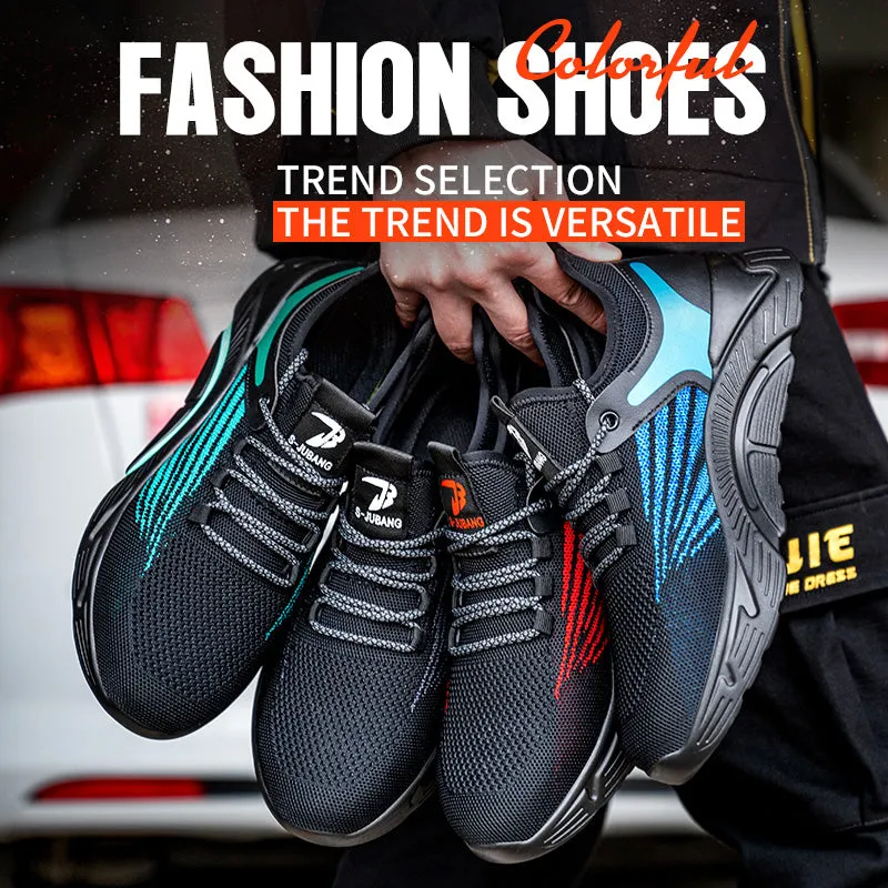 Fly Weave Tennis Safety Shoes for Men (JB-661)
