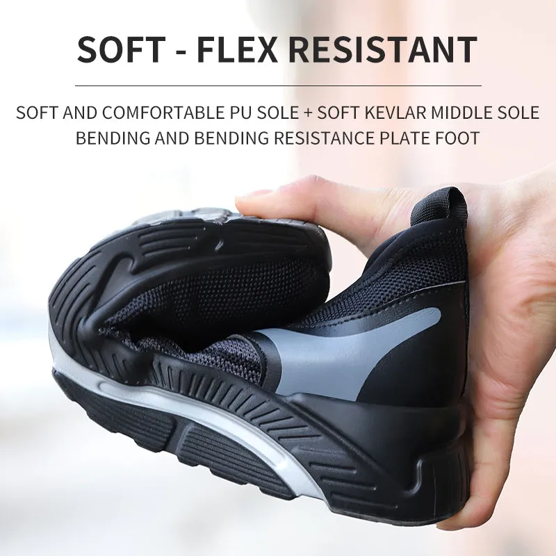 Fly Weave Tennis Safety Shoes for Men (JB-661)