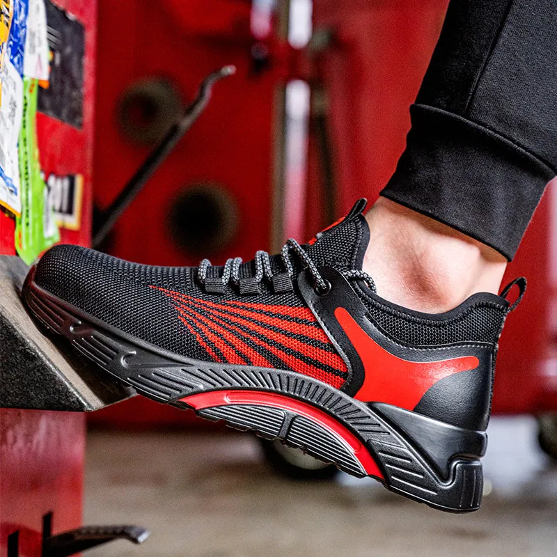 Fly Weave Tennis Safety Shoes for Men (JB-661)