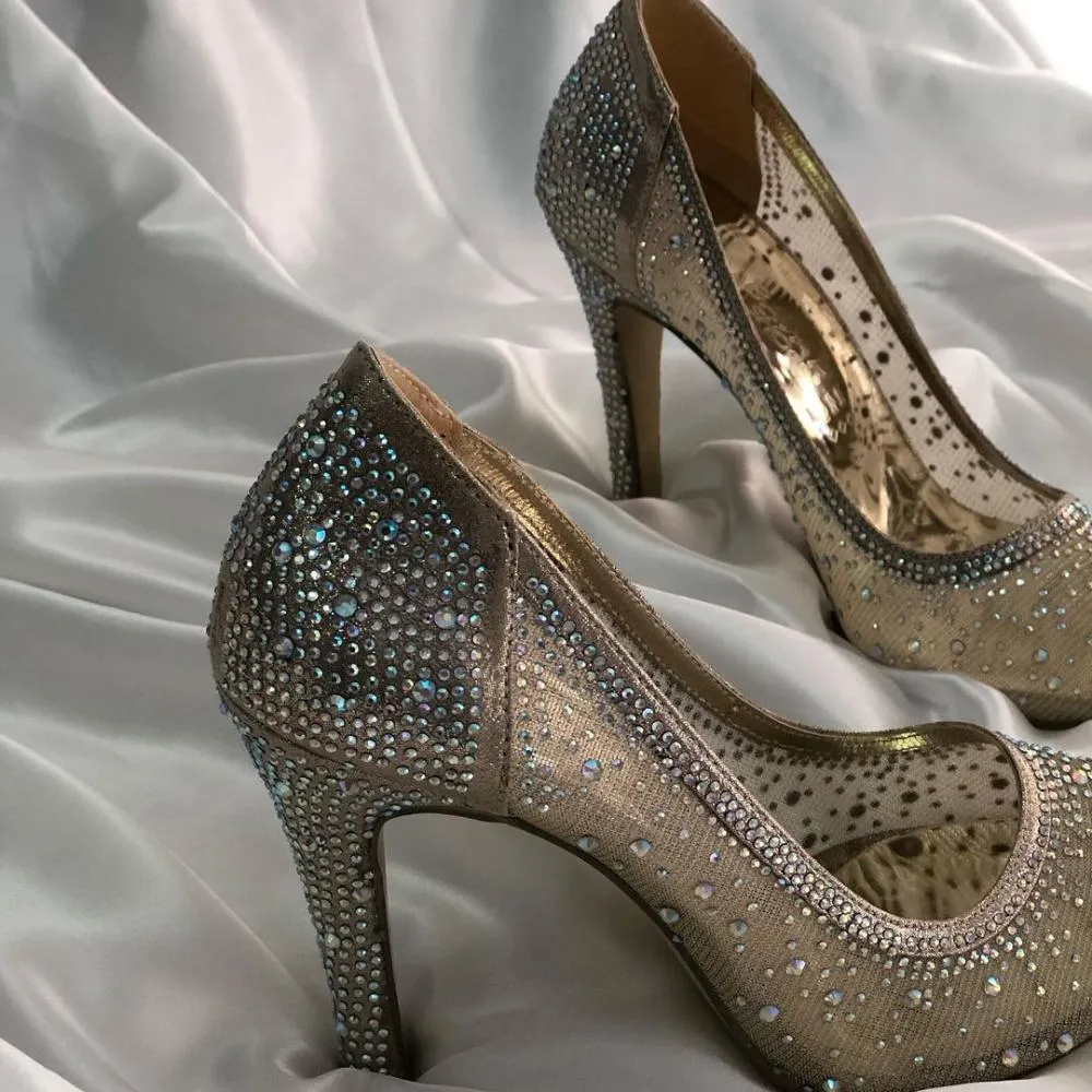 Full Diamonds Micro High Heels