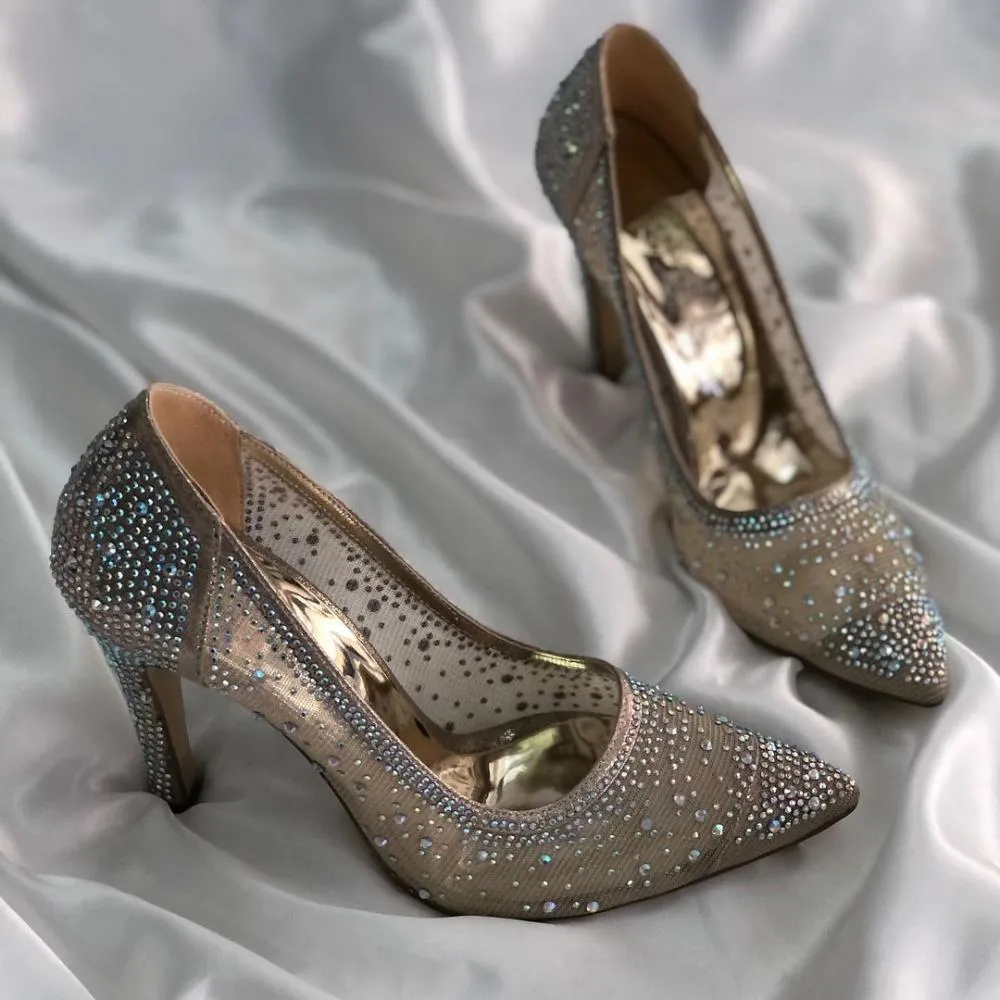Full Diamonds Micro High Heels