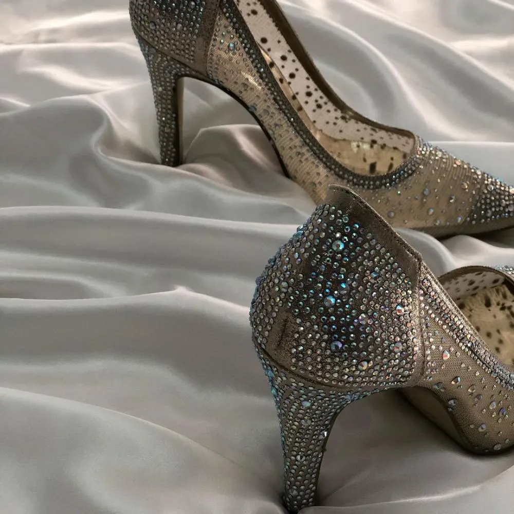 Full Diamonds Micro High Heels