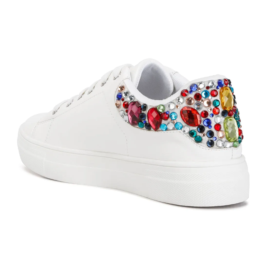Gems Diamante Embellished Sneakers