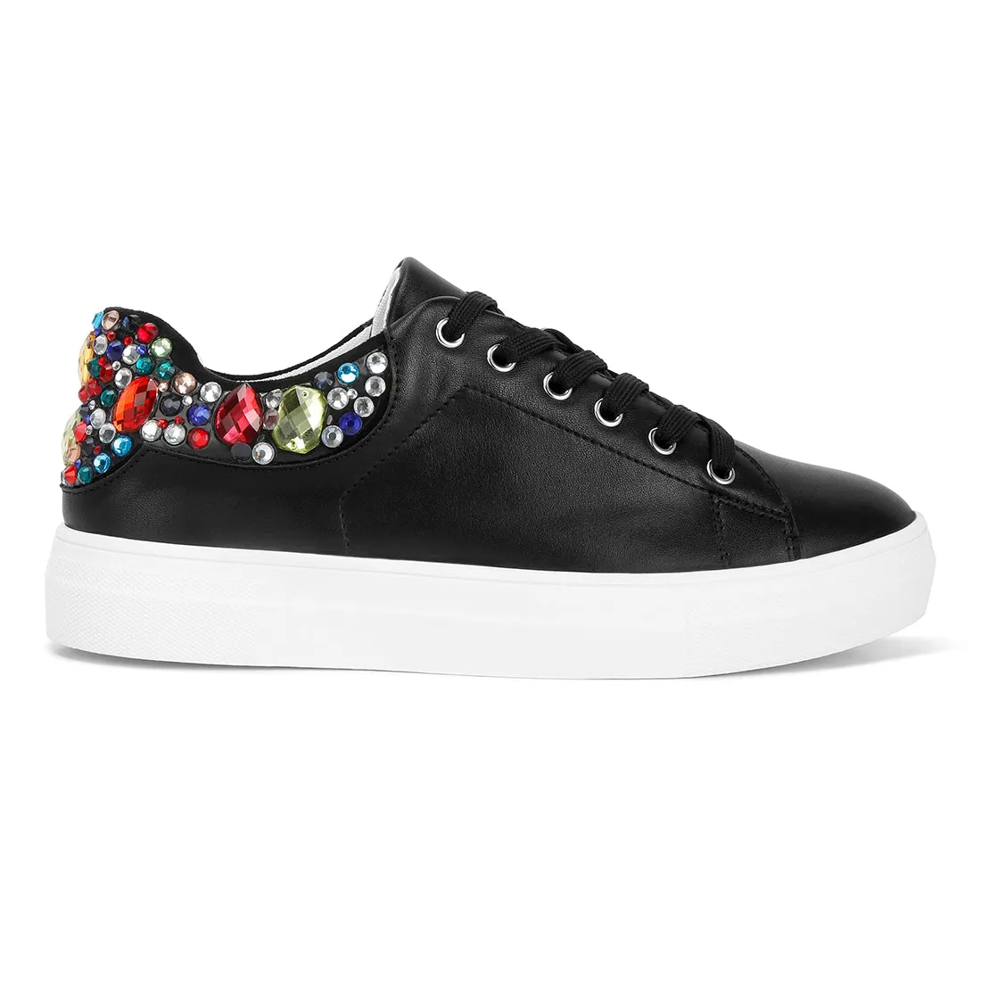Gems Diamante Embellished Sneakers