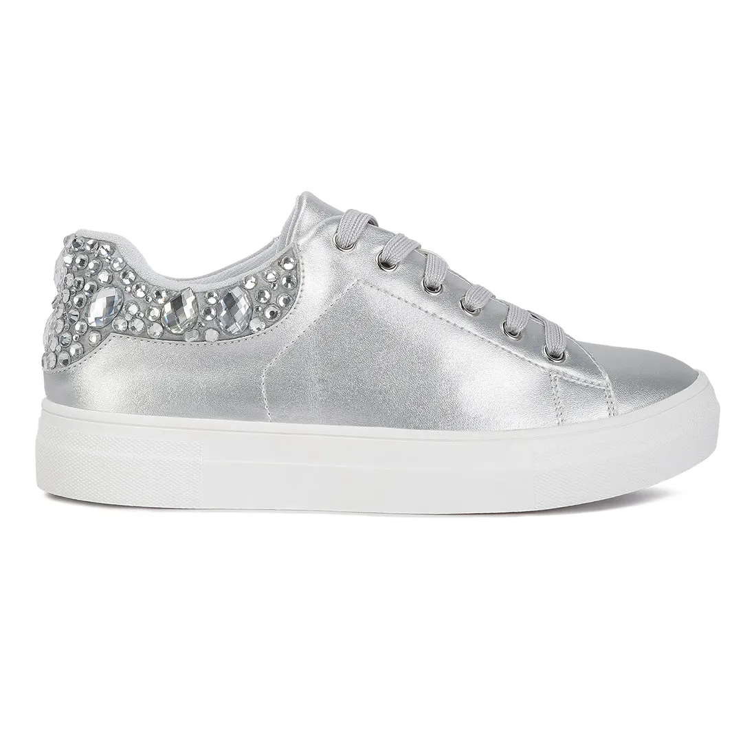 Gems Diamante Embellished Sneakers