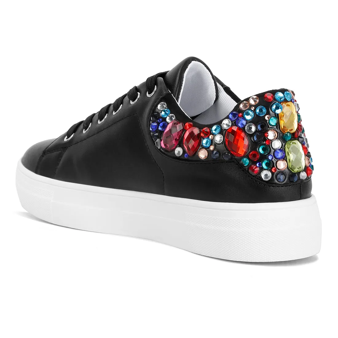 Gems Diamante Embellished Sneakers