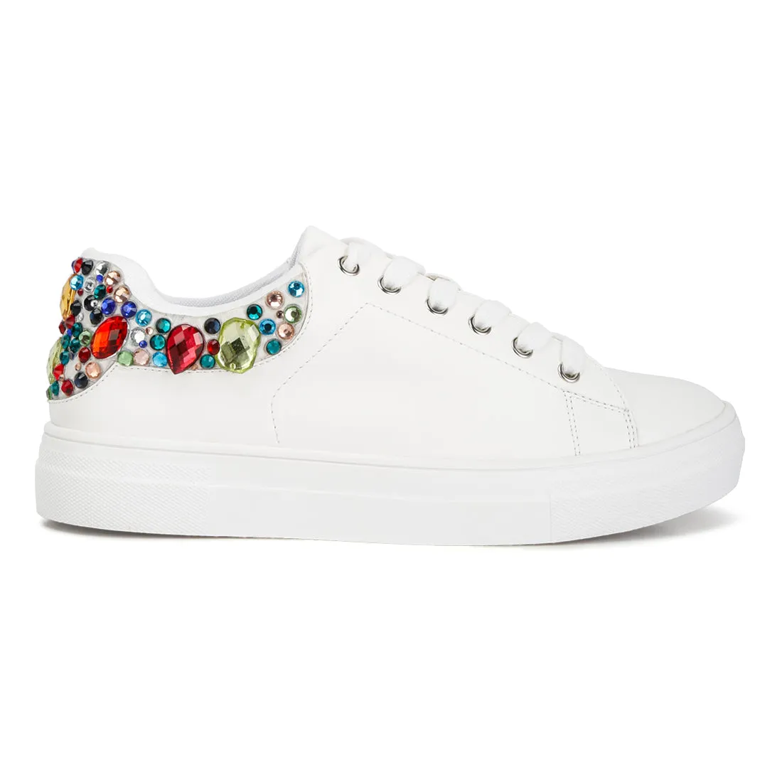 Gems Diamante Embellished Sneakers