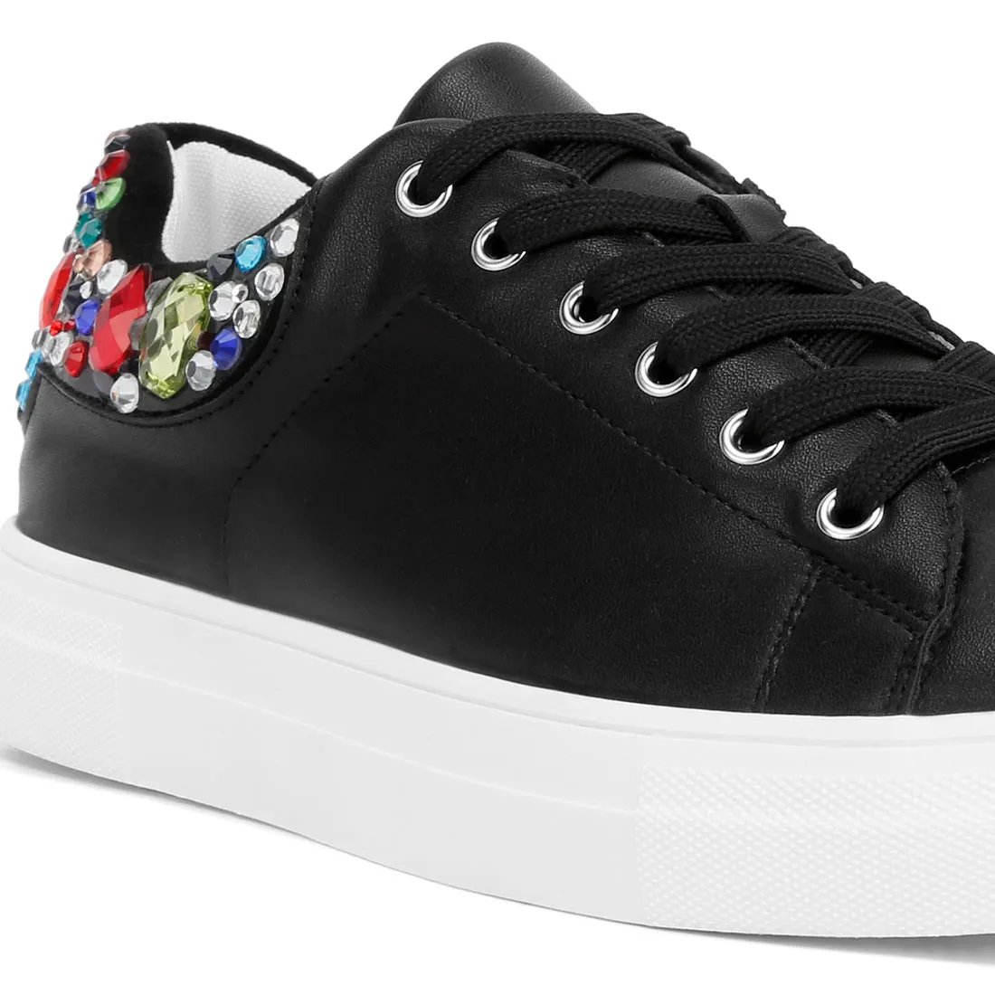 Gems Diamante Embellished Sneakers
