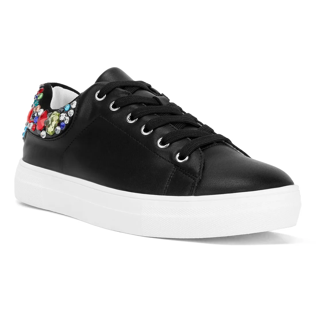 Gems Diamante Embellished Sneakers