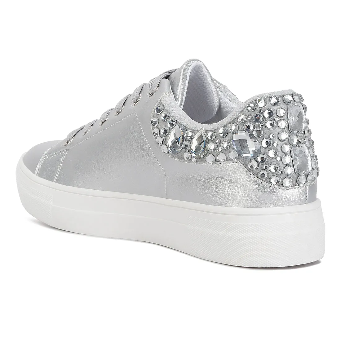 Gems Diamante Embellished Sneakers