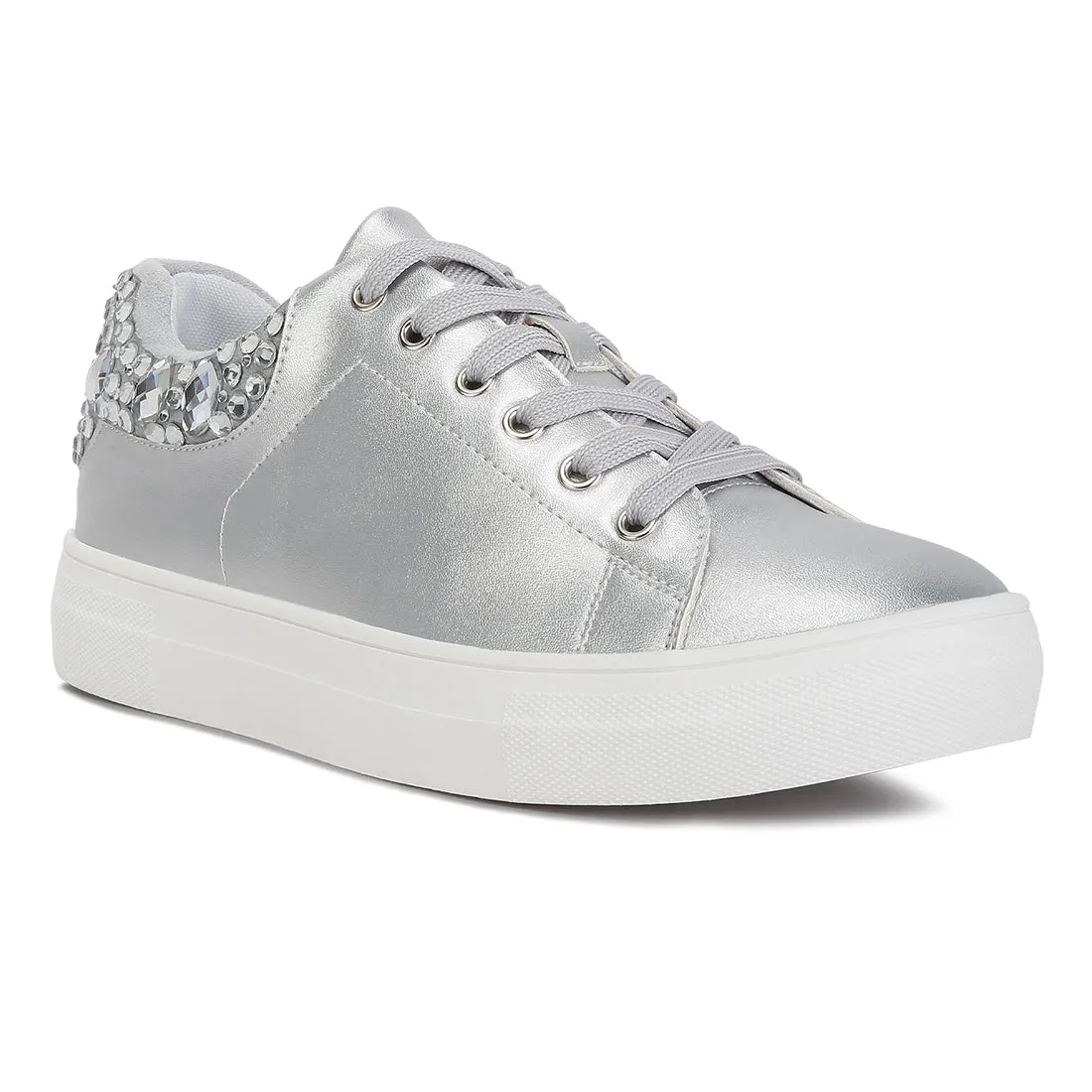 Gems Diamante Embellished Sneakers