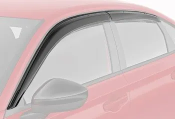 Genuine Honda 2022  Civic Hatchback Door Visors, Black