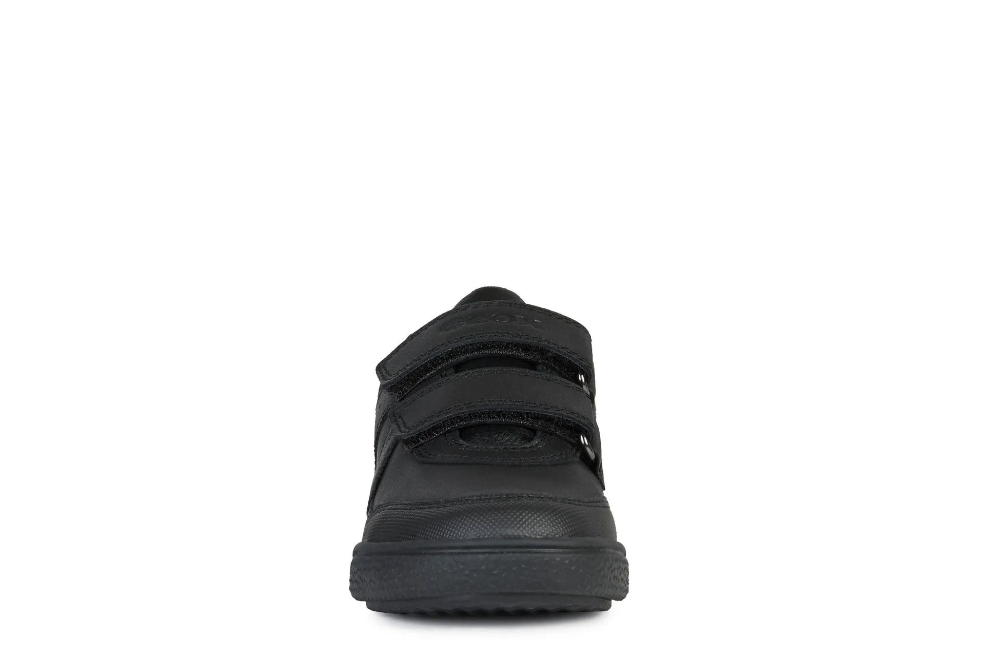 Geox School Shoes | Poseido Velcro | Black