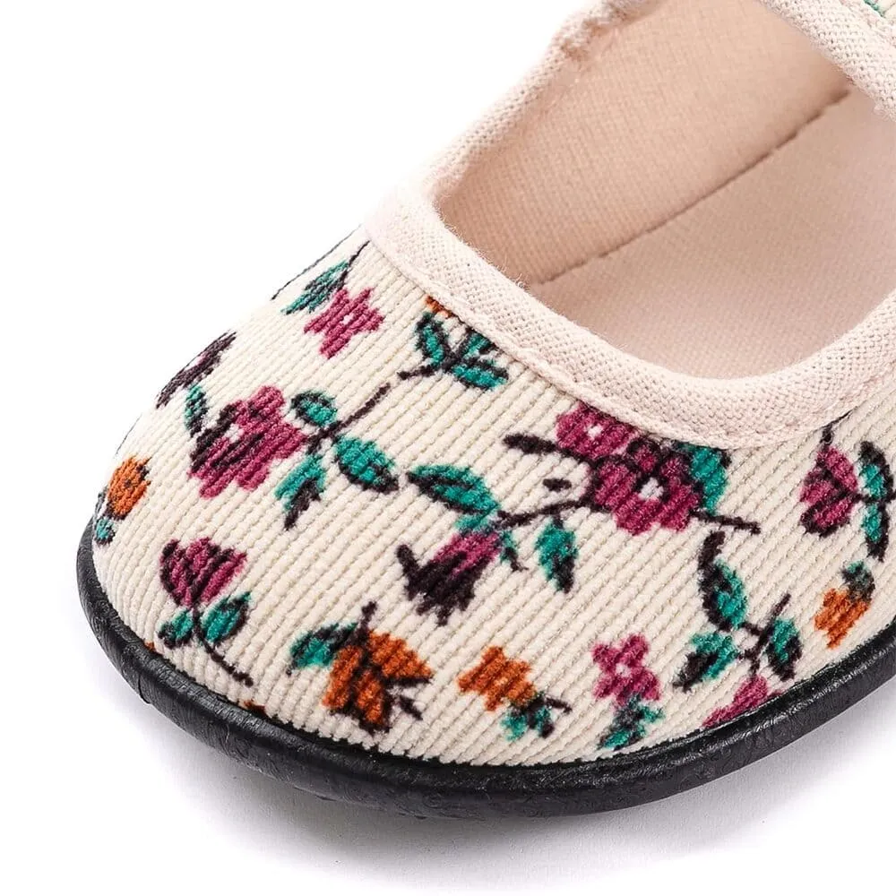 'Girl's Garden' Slip-On Shoes