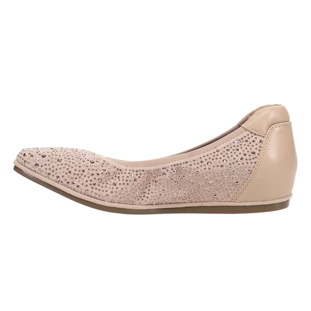 Gisel Sparkle Rhinestone Ballet Flats