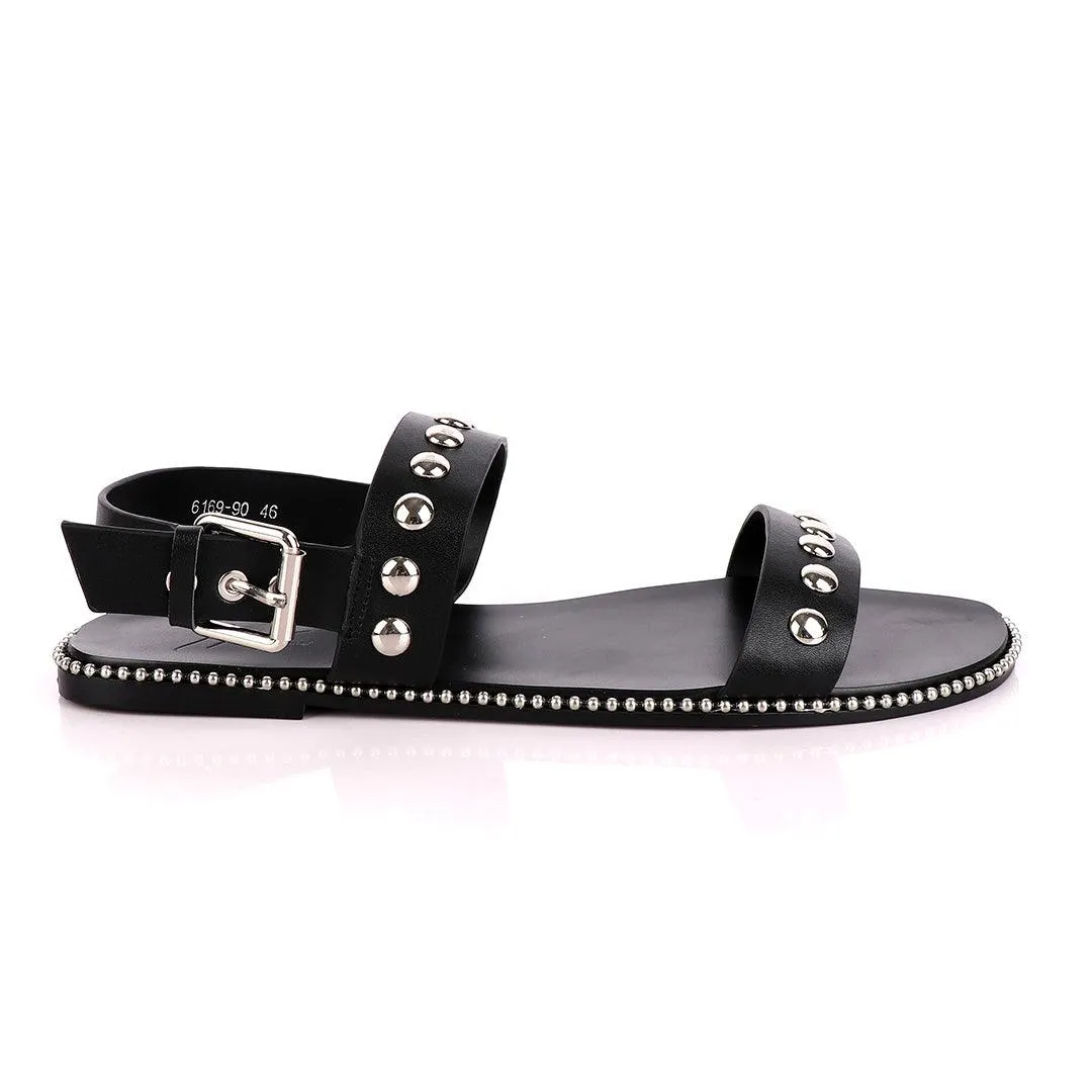 Giuseppe Zanotti Farrell Stud Slip On Sandals
