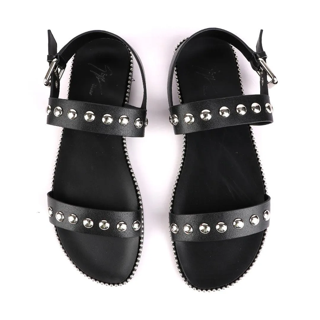 Giuseppe Zanotti Farrell Stud Slip On Sandals