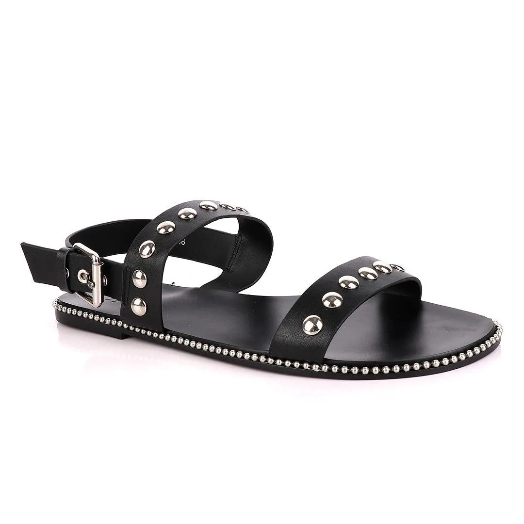 Giuseppe Zanotti Farrell Stud Slip On Sandals