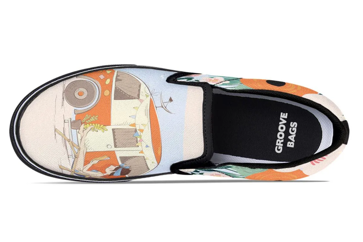 Happy Camper Slip-On Shoes