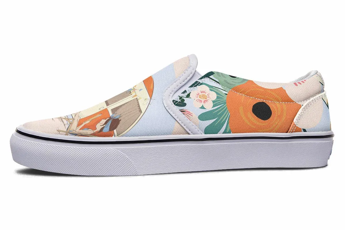 Happy Camper Slip-On Shoes
